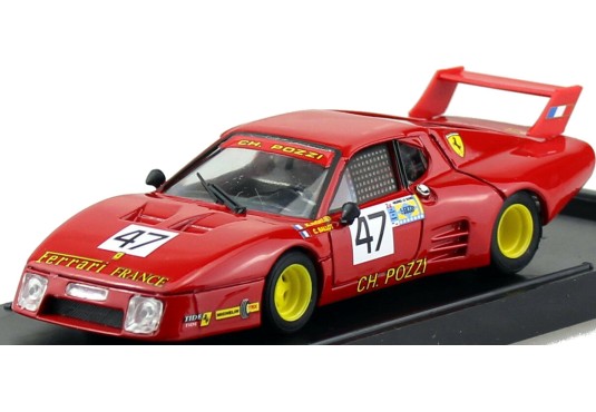 1/43 FERRARI 512 BB N°47 Le Mans 1981 FERRARI