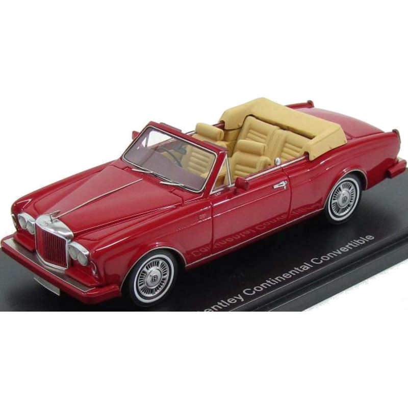 1/43 BENTLEY Continental Cabriolet 1985 BENTLEY 1/43 BENTLEY Continental Cabriolet 1985 BENTLEY