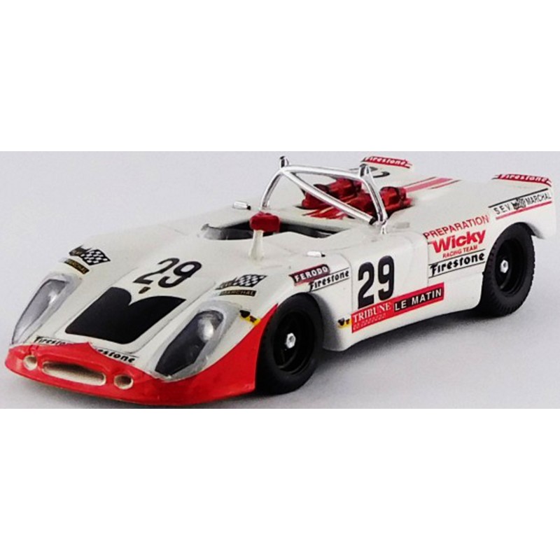 1/43 PORSCHE 908 Flunder N°29 Le Mans 1971 PORSCHE