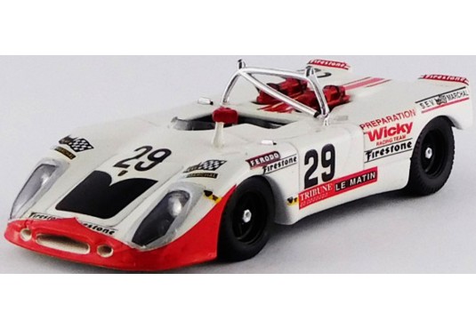 1/43 PORSCHE 908 Flunder N°29 Le Mans 1971 PORSCHE