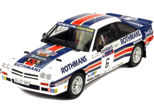 1/18 OPEL MANTA 400 N°6 Rallye RAC 1983 OPEL