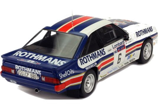 1/18 OPEL MANTA 400 N°6 Rallye RAC 1983 OPEL