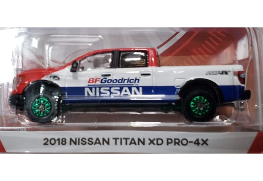 1/64 NISSAN Titan XD PRO 4X BF Goodrich 2018 NISSAN
