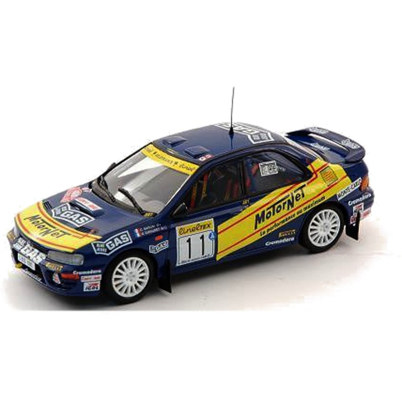 1/43 SUBARU Impreza N°11 Rallye Monte Carlo 96 SUBARU 1/43 SUBARU Impreza N°11 Rallye Monte Carlo 96 SUBARU