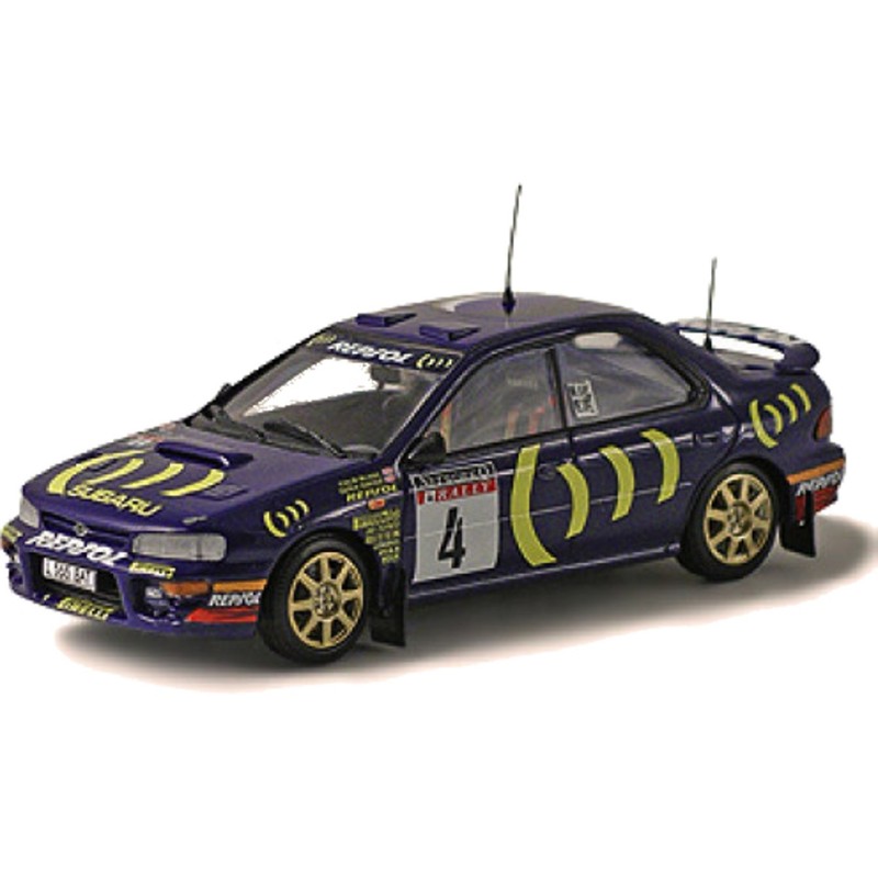 1/43 SUBARU Impreza N°4 Rallye RAC 1995 SUBARU