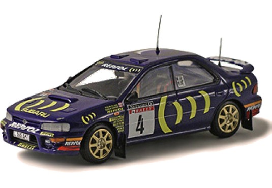 1/43 SUBARU Impreza N°4 Rallye RAC 1995 SUBARU