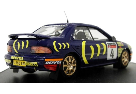 1/43 SUBARU Impreza N°4 Rallye RAC 1995 SUBARU