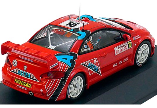 1/43 PEUGEOT 307 WRC N°16 Monte Carlo 2006 PEUGEOT