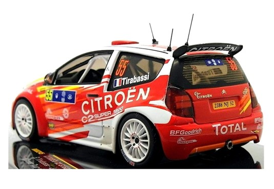 1/43 CITROEN C2 S1600 N°55 Tour de Corse 2006 CITROEN