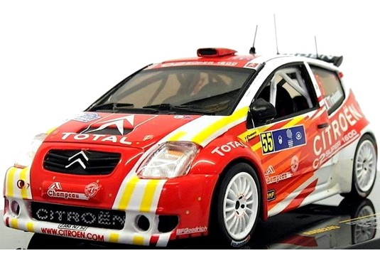 1/43 CITROEN C2 S1600 N°55 Tour de Corse 2006 CITROEN