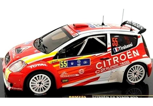 1/43 CITROEN C2 S1600 N°55 Tour de Corse 2006 CITROEN