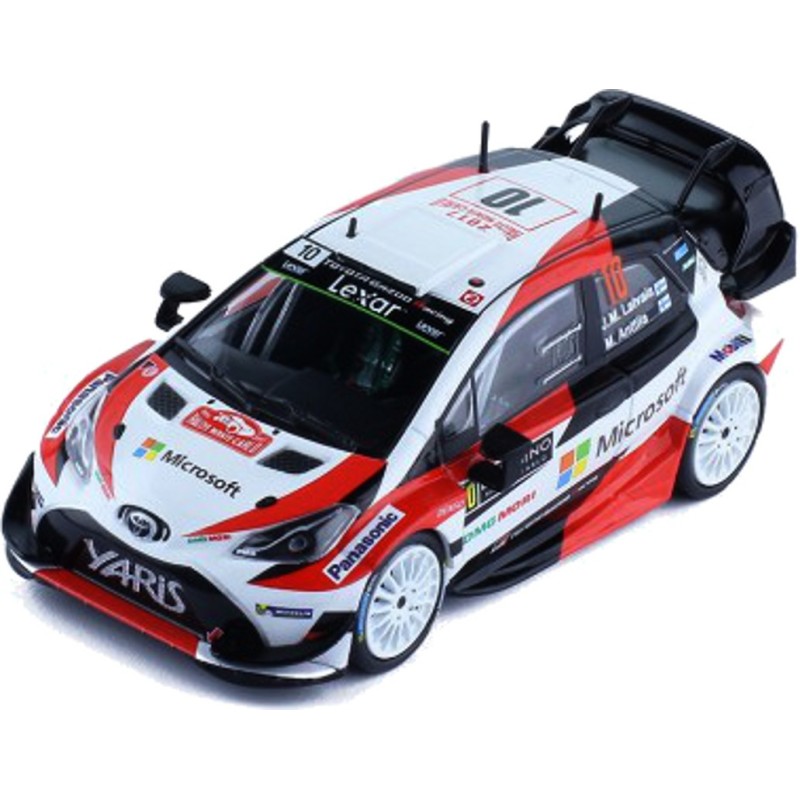 1/43 TOYOTA Yaris WRC N°10 Rallye Monte Carlo 2017 TOYOTA