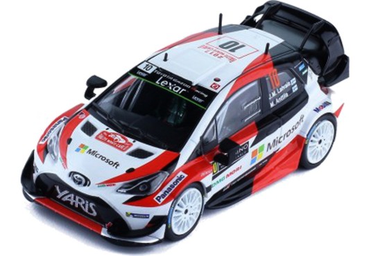 1/43 TOYOTA Yaris WRC N°10 Rallye Monte Carlo 2017 TOYOTA