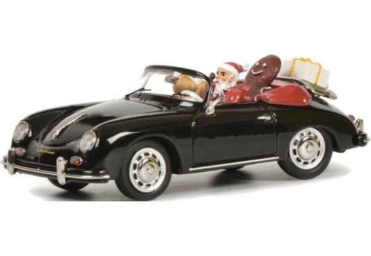 1/43 PORSCHE 356 Cabriolet "Noël 2019" + Père Noël PORSCHE