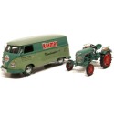 1/43 VOLSKWAGEN Combi "Kramer" + Tracteur Kramer VOLKSWAGEN