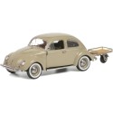 1/43 VOLKSWAGEN Coccinelle + Remorque VOLKSWAGEN