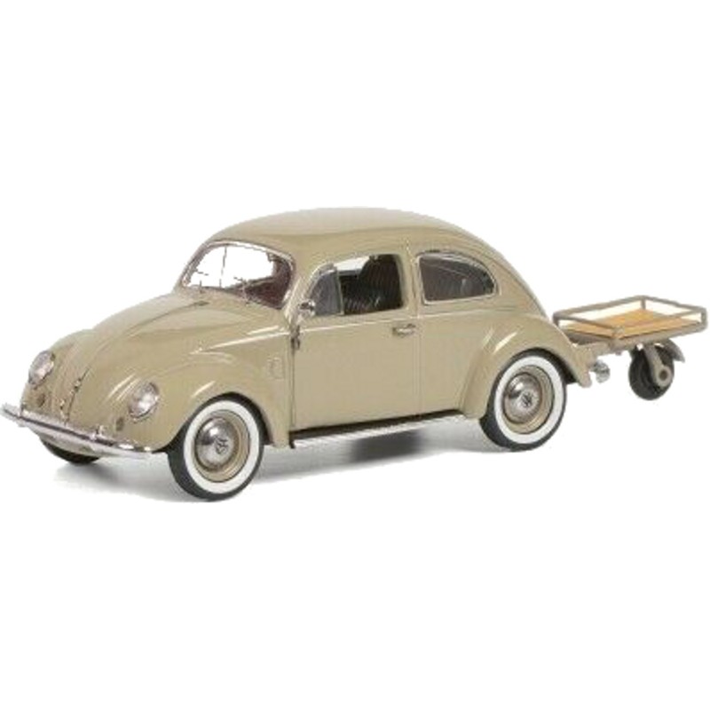 1/43 VOLKSWAGEN Coccinelle + Remorque VOLKSWAGEN