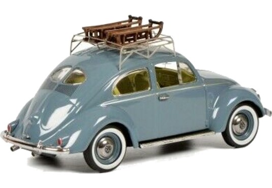 1/43 VOLKSWAGEN Coccinelle + Luges VOLKSWAGEN