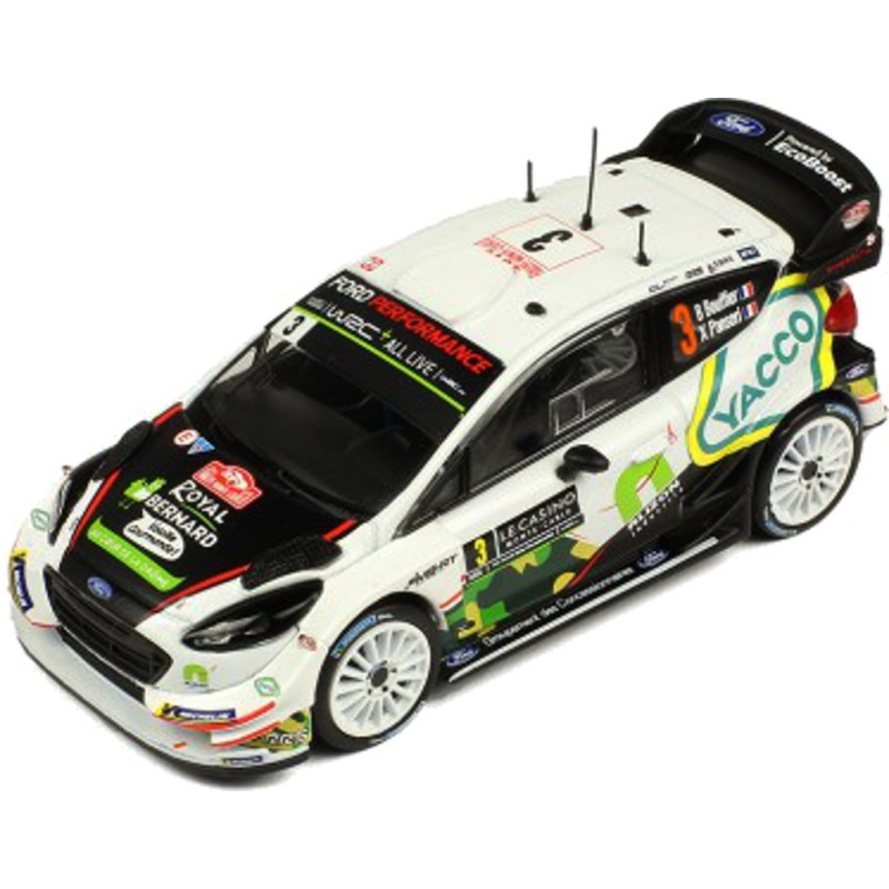 1/43 FORD Fiesta WRC N°3 Rallye Monte Carlo 2018 FORD 1/43 FORD Fiesta WRC N°3 Rallye Monte Carlo 2018 FORD