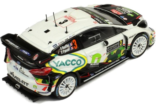 1/43 FORD Fiesta WRC N°3 Rallye Monte Carlo 2018 FORD