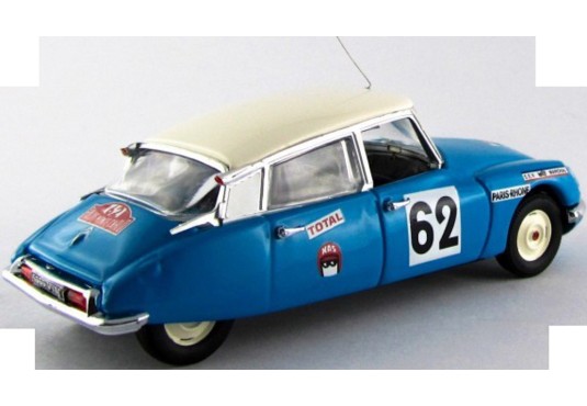 1/43 CITROEN DS 21 N°62 Monte Carlo 1970 CITROEN