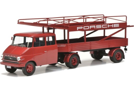 1/18 OPEL Blitz Transporteur Porsche OPEL