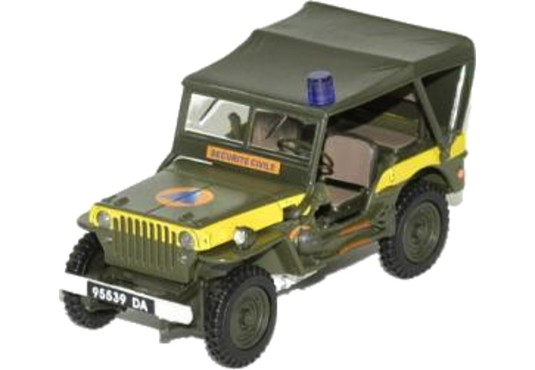 1/43 JEEP Sécurité Civile JEEP