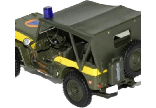 1/43 JEEP Sécurité Civile JEEP