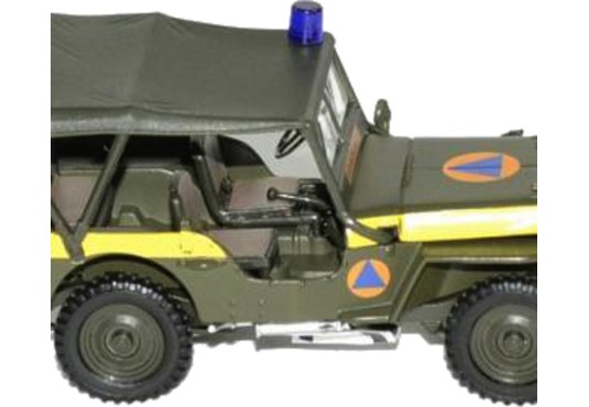 1/43 JEEP Sécurité Civile JEEP