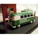 1/43 VOLKSWAGEN Combi T1 (X2) "Berliner Morgenpost" + 2 personnages VOLKSWAGEN