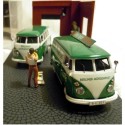 1/43 VOLKSWAGEN Combi T1 (X2) "Berliner Morgenpost" + 2 personnages VOLKSWAGEN