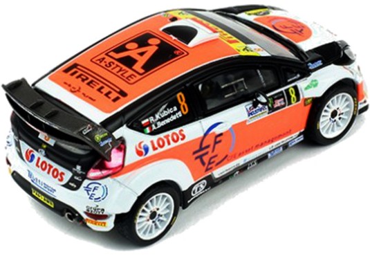 1/43 FORD Fiesta RS WRC N°8 Rallye Monza 2014 FORD