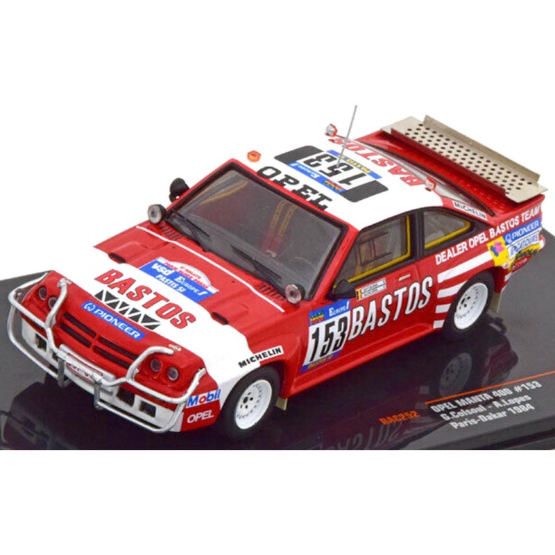 1/43 OPEL MANTA 400 N°153 Paris-Dakar 1984 OPEL