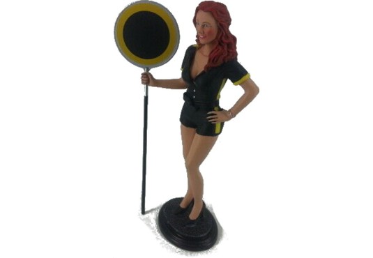 1/18 PERSONNAGE Grid Girl 2010 DIVERS