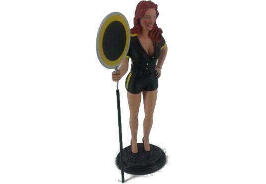 1/18 PERSONNAGE Grid Girl 2010 DIVERS