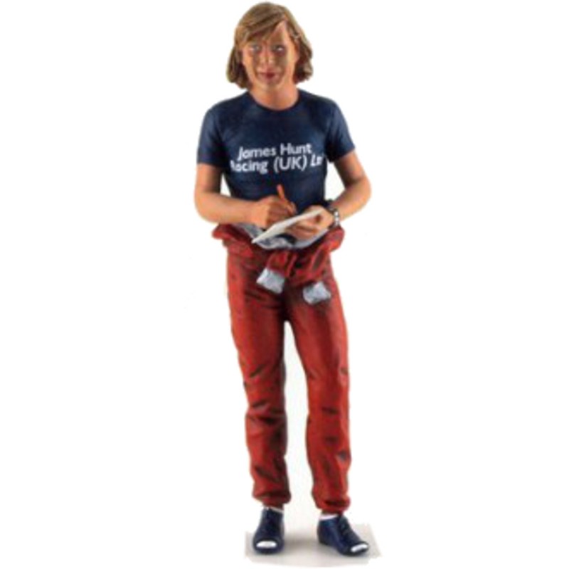 1/18 PERSONNAGE James HUNT 1977 DIVERS