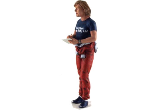 1/18 PERSONNAGE James HUNT 1977 DIVERS