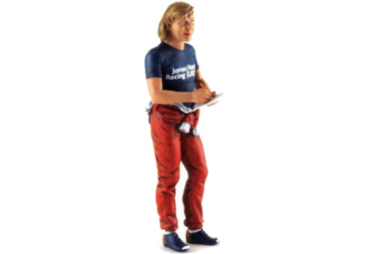 1/18 PERSONNAGE James HUNT 1977 DIVERS