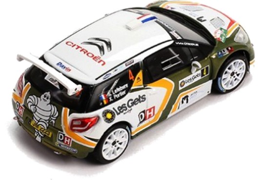 1/43 CITROEN DS3 R5 N°4 Rallye du Condroz-Huy 2016 CITROEN