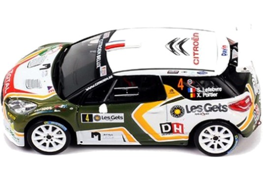 1/43 CITROEN DS3 R5 N°4 Rallye du Condroz-Huy 2016 CITROEN