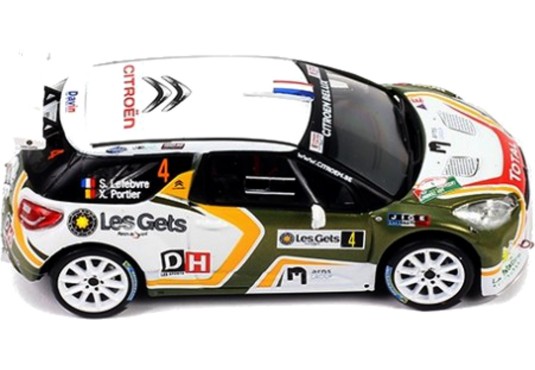 1/43 CITROEN DS3 R5 N°4 Rallye du Condroz-Huy 2016 CITROEN