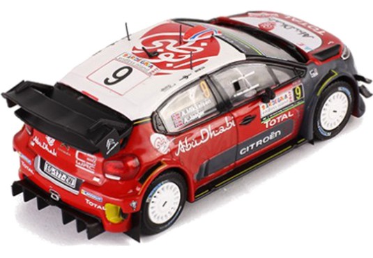 1/43 CITROEN C3 WRC N°9 Rallye Sardaigne 2017 CITROEN