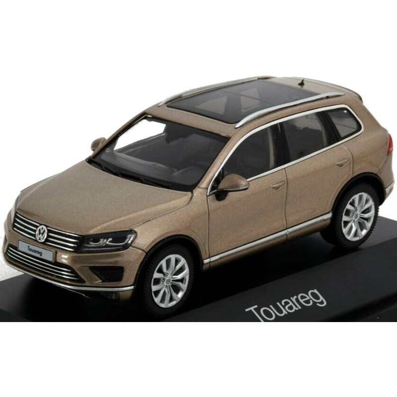 Herpa Miniature voiture Routiers auto 1:43 Herpa VW Touareg Or Sable Voiture Model 