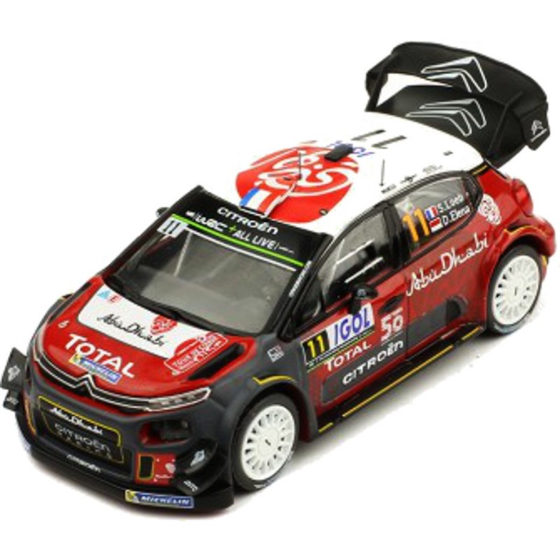 1/43 CITROEN C3 WRC N°11Rallye Tour de Corse 2018 CITROEN