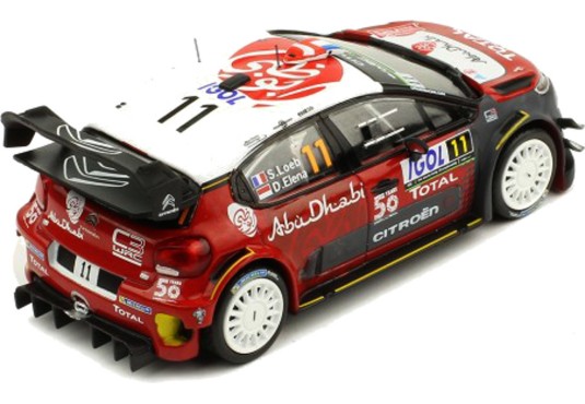 1/43 CITROEN C3 WRC N°11Rallye Tour de Corse 2018 CITROEN