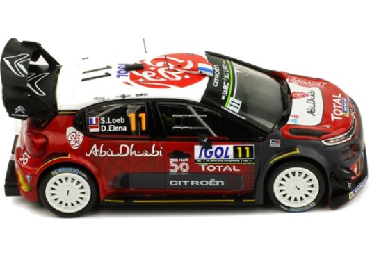 1/43 CITROEN C3 WRC N°11Rallye Tour de Corse 2018 CITROEN