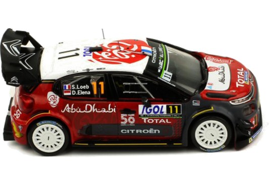 1/43 CITROEN C3 WRC N°10 Rallye Finlande 2018 CITROEN