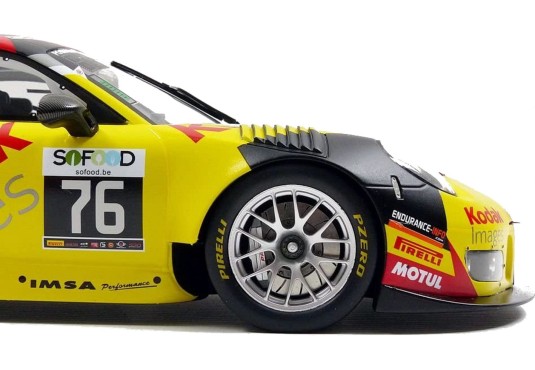 1/18 PORSCHE 911 GT3 R N°76 24 Heures Spa 2016 PORSCHE