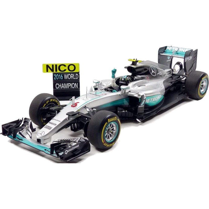 1/18 MERCEDES F1 W07 Hybrid N°6 Abu Dhabi GP 2016 MERCEDES