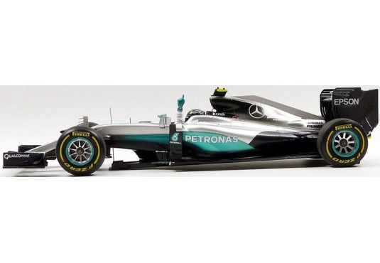 1/18 MERCEDES F1 W07 Hybrid N°6 Abu Dhabi GP 2016 MERCEDES